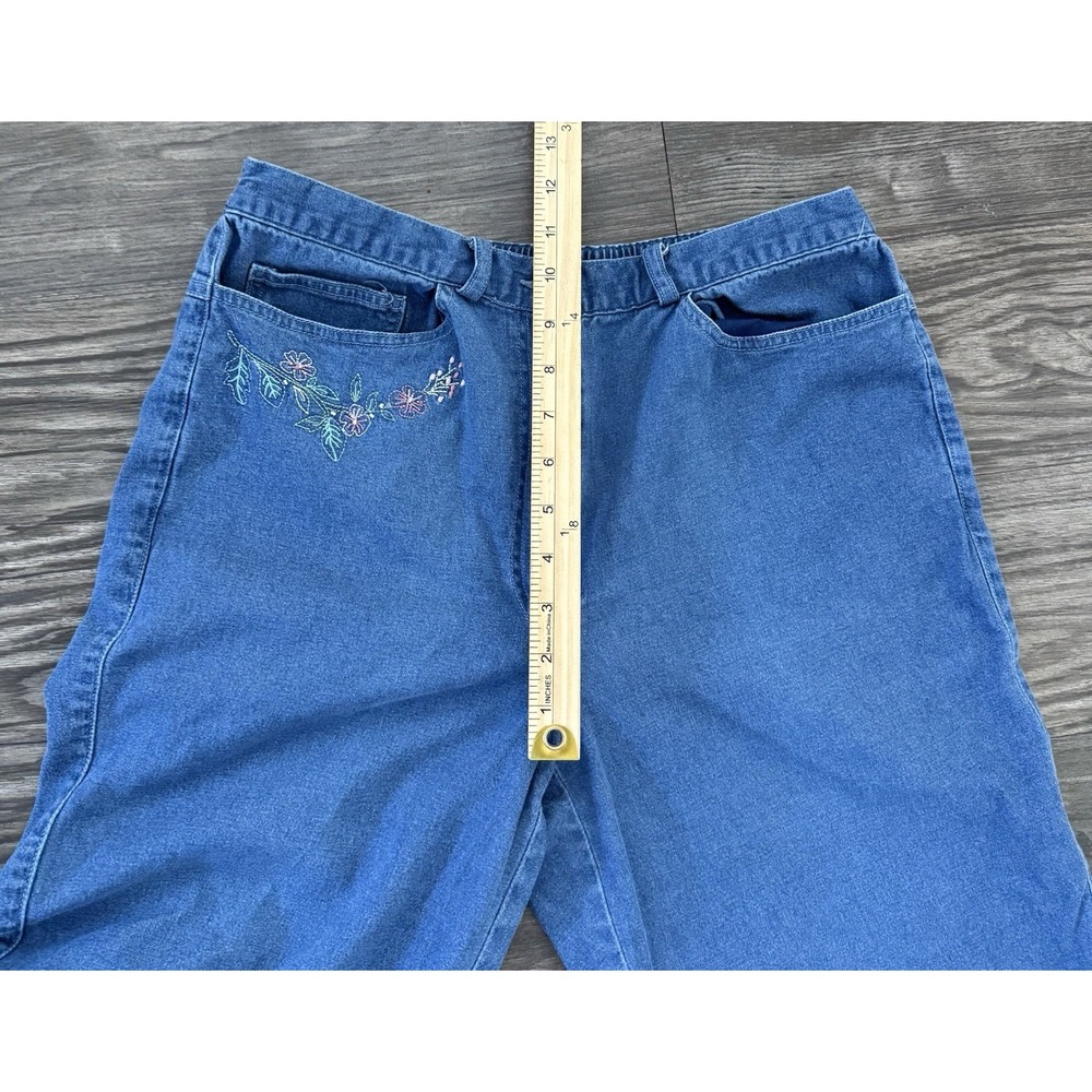 SOLD
core teacher core floral Top Jeans Sz 10 Boho Vintage‎ Y2K indie - Picture 12 of 16